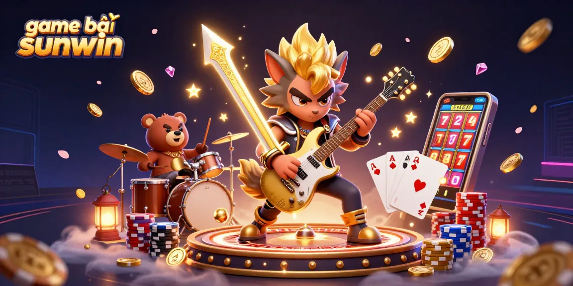 Experience the excitement of game bài sunwin with vibrant 3D casino action and dynamic elements.
